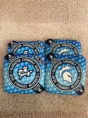 Gladiator Cornhole Gear 2025 Maximus Pro Bags (4) & Sidekick carrying case